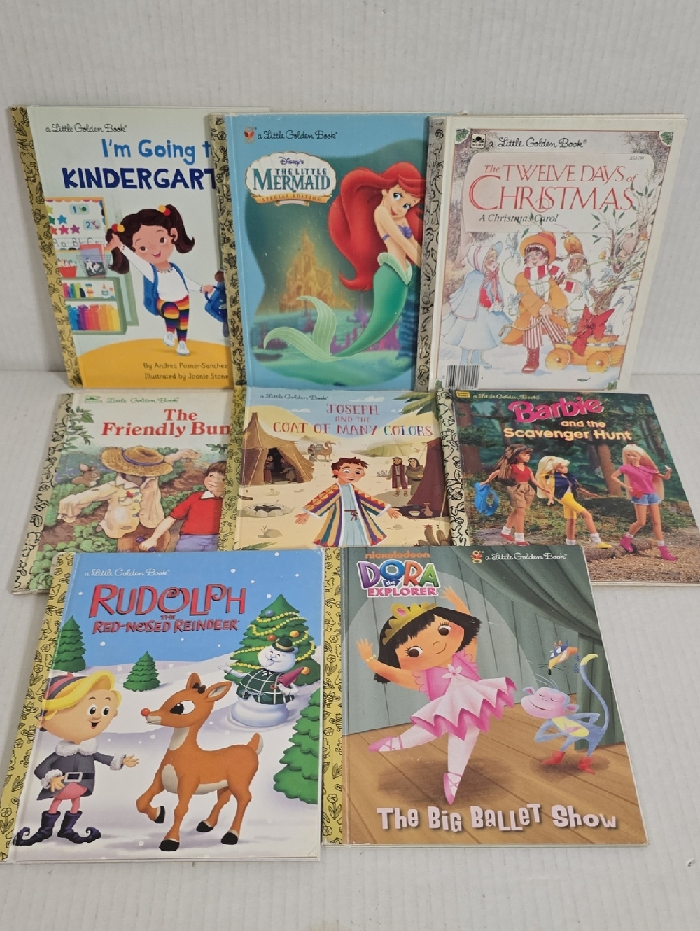 8 Little Golden Books